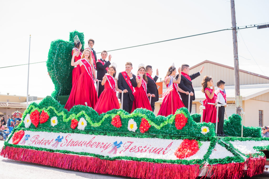 The 71st Annual Poteet Strawberry Festival Parade Where Strawberries