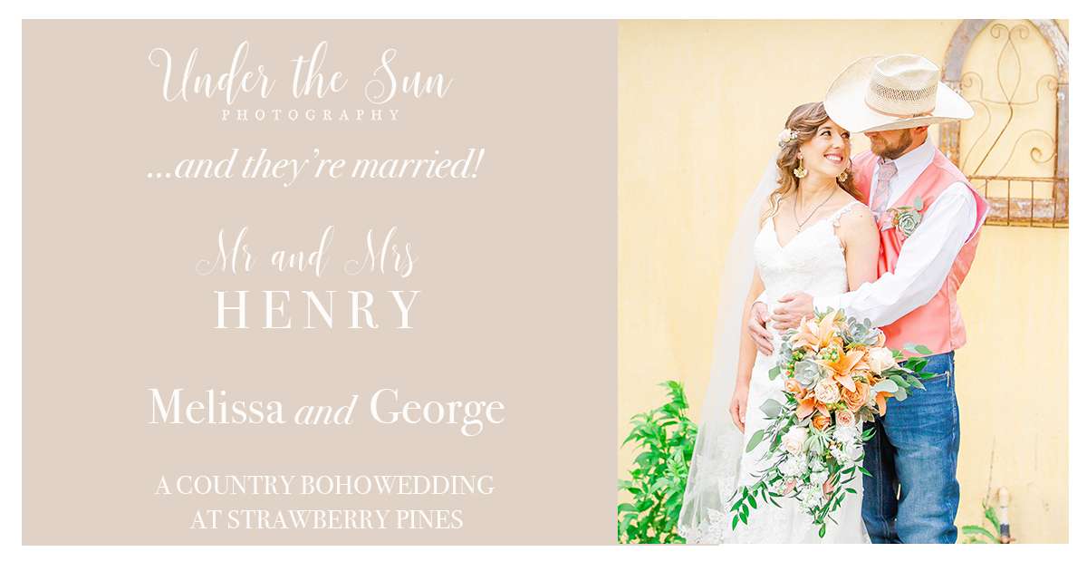 Country Boho Wedding at Strawberry Pines | Poteet, Texas |Melissa ...