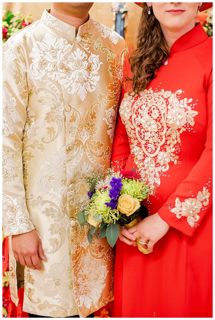 Traditional Vietnamese Bridal Attire